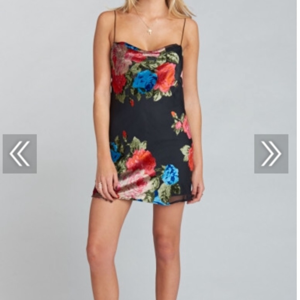Velvet Slip Dress